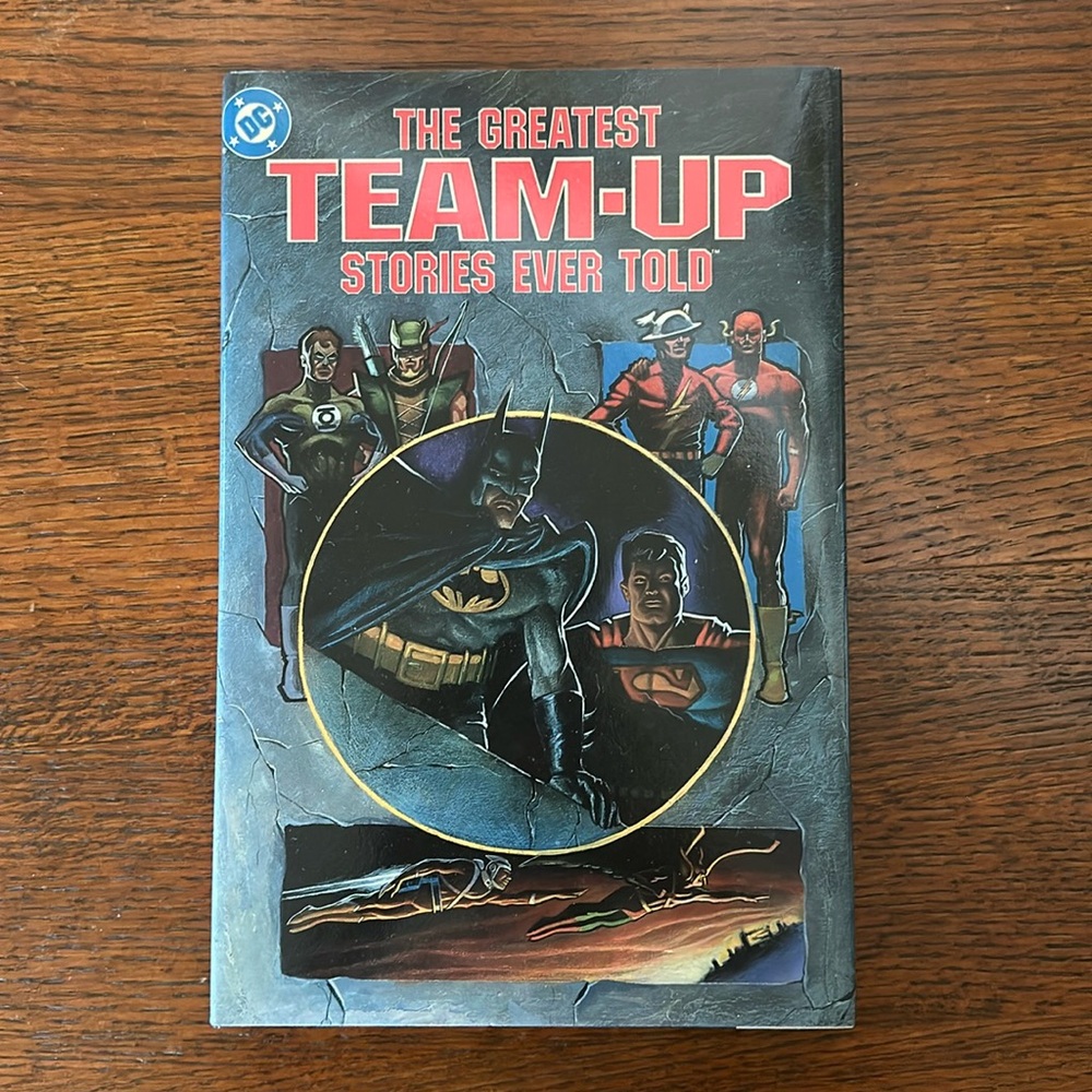 The Greatest Team-Up Stories Ever Told Hardcover DC Comics 1989